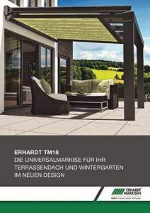 Erhardt TM Wintergartenmarkise Prospekt